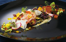 French Belle Recamier Royal Oak Hotel Spa & Gardens餐厅图片