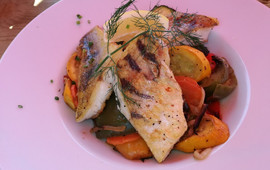 Uferrestaurant am Campingplatz Sandseele