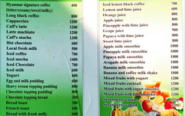 Barista-Khine Coffee Shop