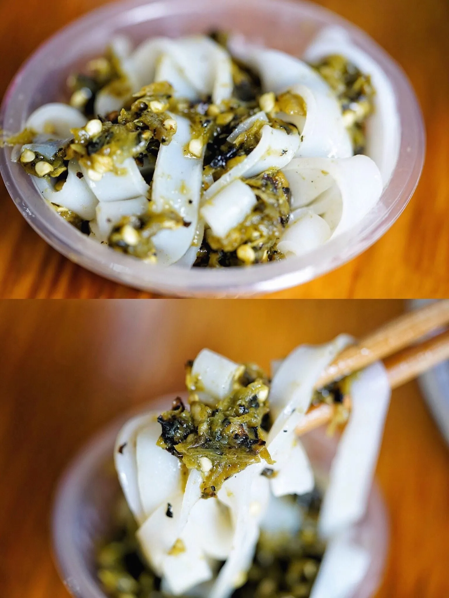 青椒无骨鹅肉粉