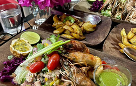 Churrasco "chicken & Gambas"