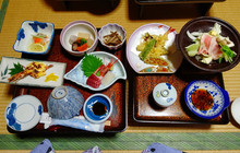 Kamasaki Onsen Mogamiya Ryokan餐厅图片