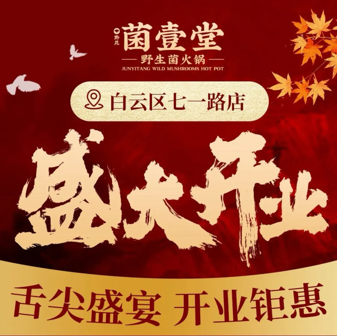菌壹堂野生菌火锅(会展城店)