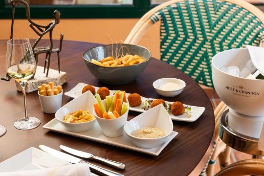 Hotel Restaurant Sa Punta餐厅图片