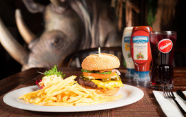 Dschungelrestaurant