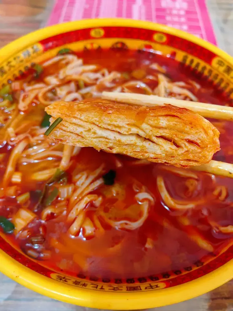 张雪羊肉饸饹美食图片