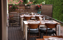 Domus Hotel Restaurant餐厅图片