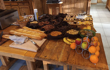 La Croix Saint-Maurice Hotel Restaurant餐厅图片