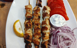 Under The Pine Tree, gyros -souvlaki
