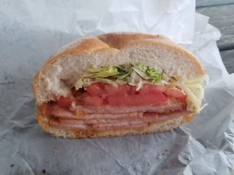 豌豆培根三明治