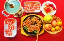 金山国际酒店自助餐餐厅图片