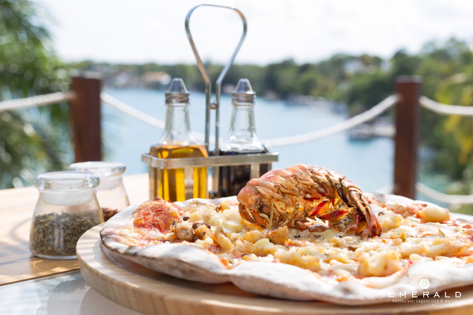 Emerald: Restaurant, Lagoon club & Marina