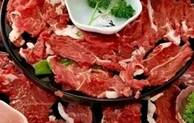 半城外鲜切牦牛肉自助火锅餐厅图片