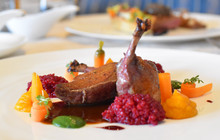 Geniesserwirtshaus & Hotel Alpin餐厅图片