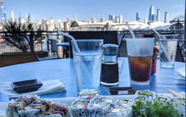 Hudson Blue Bar and View