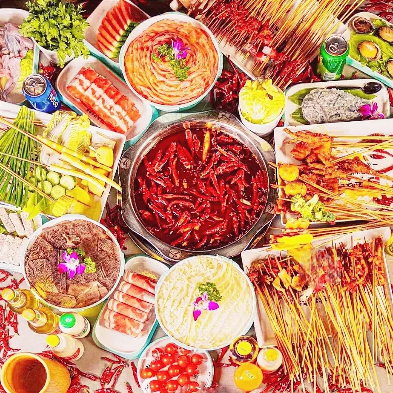 玉林串串香火锅(步行街店)美食图片