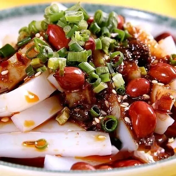 钱凉粉美食图片