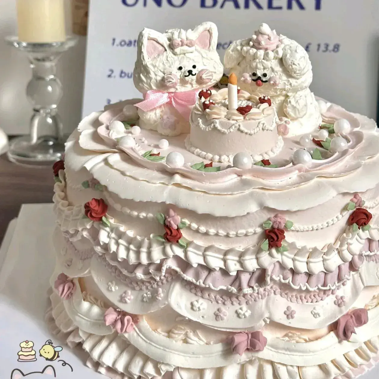 bee baking蜜蜂烘焙·动物奶油蛋糕