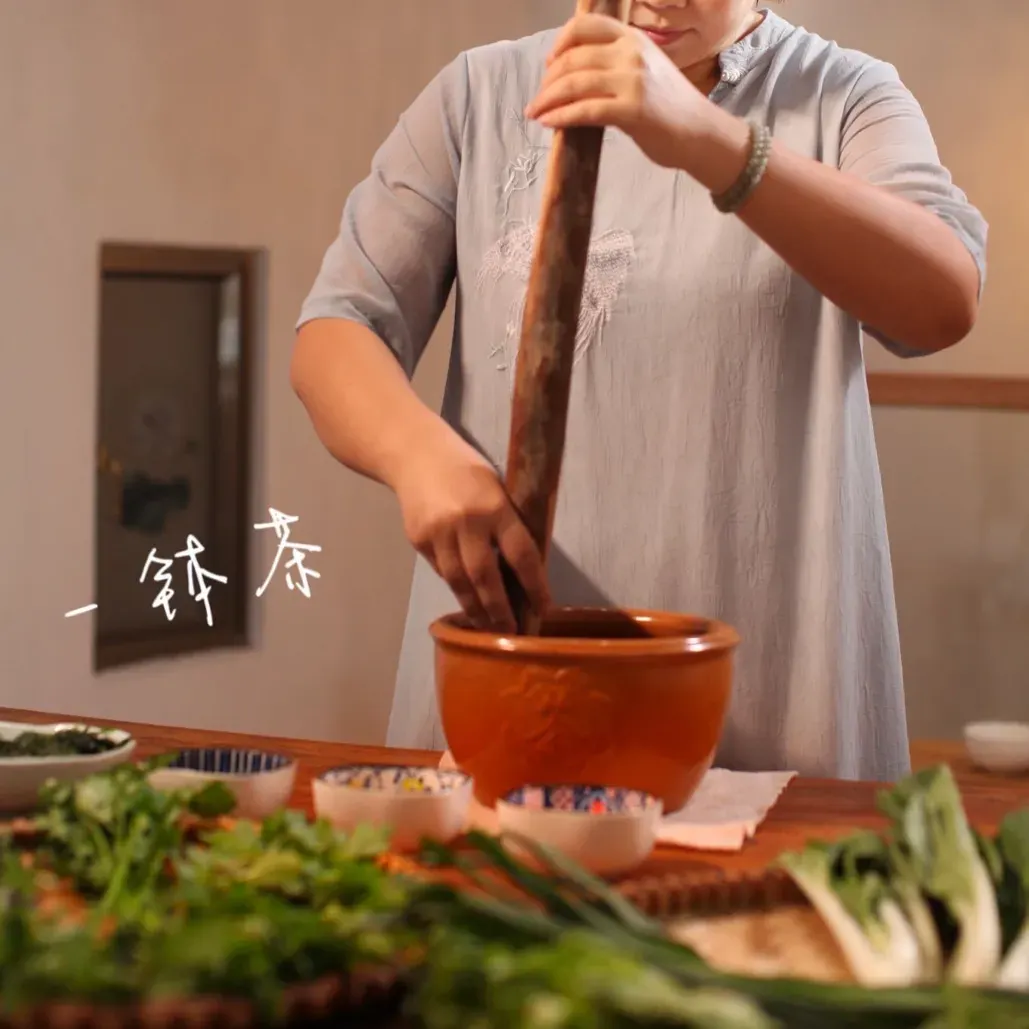 一钵客家擂茶