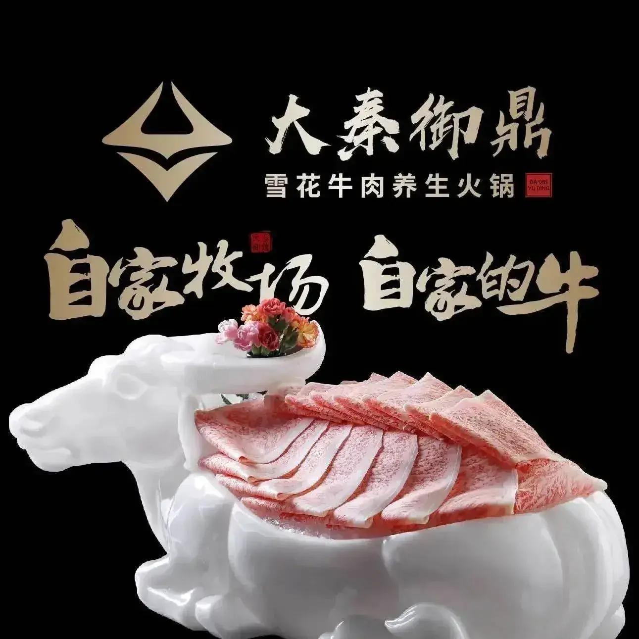 大秦御鼎雪花牛肉养生火锅(玫瑰庄园店)