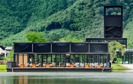 广东翡翠湾白天鹅温泉度假酒店·知竹水上餐厅