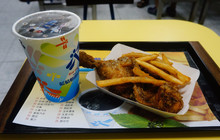 蓝蜻蜓速食专卖店餐厅图片