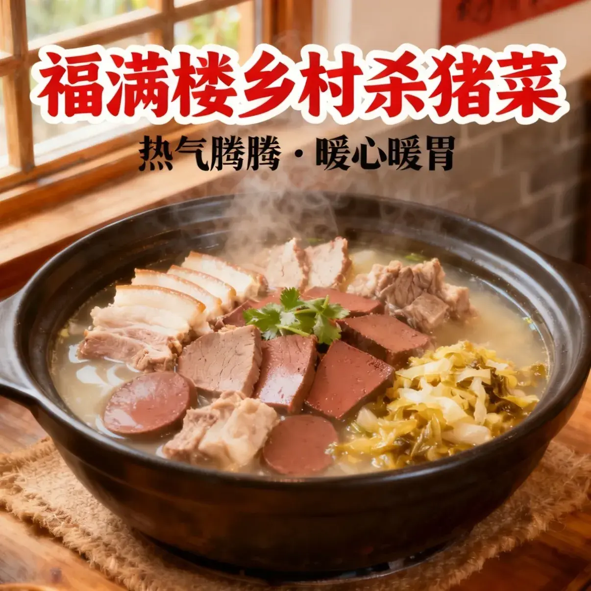 福满楼乡村杀猪菜(铁通路店)