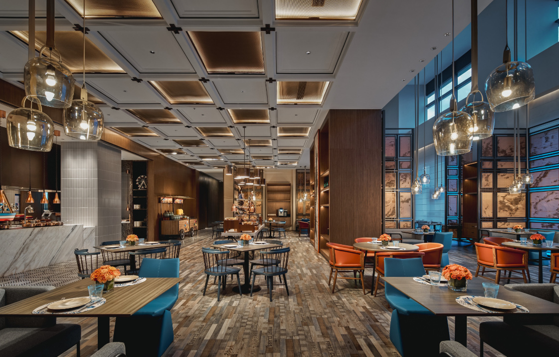 烟台金沙滩英迪格酒店·邻海餐厅餐厅图片