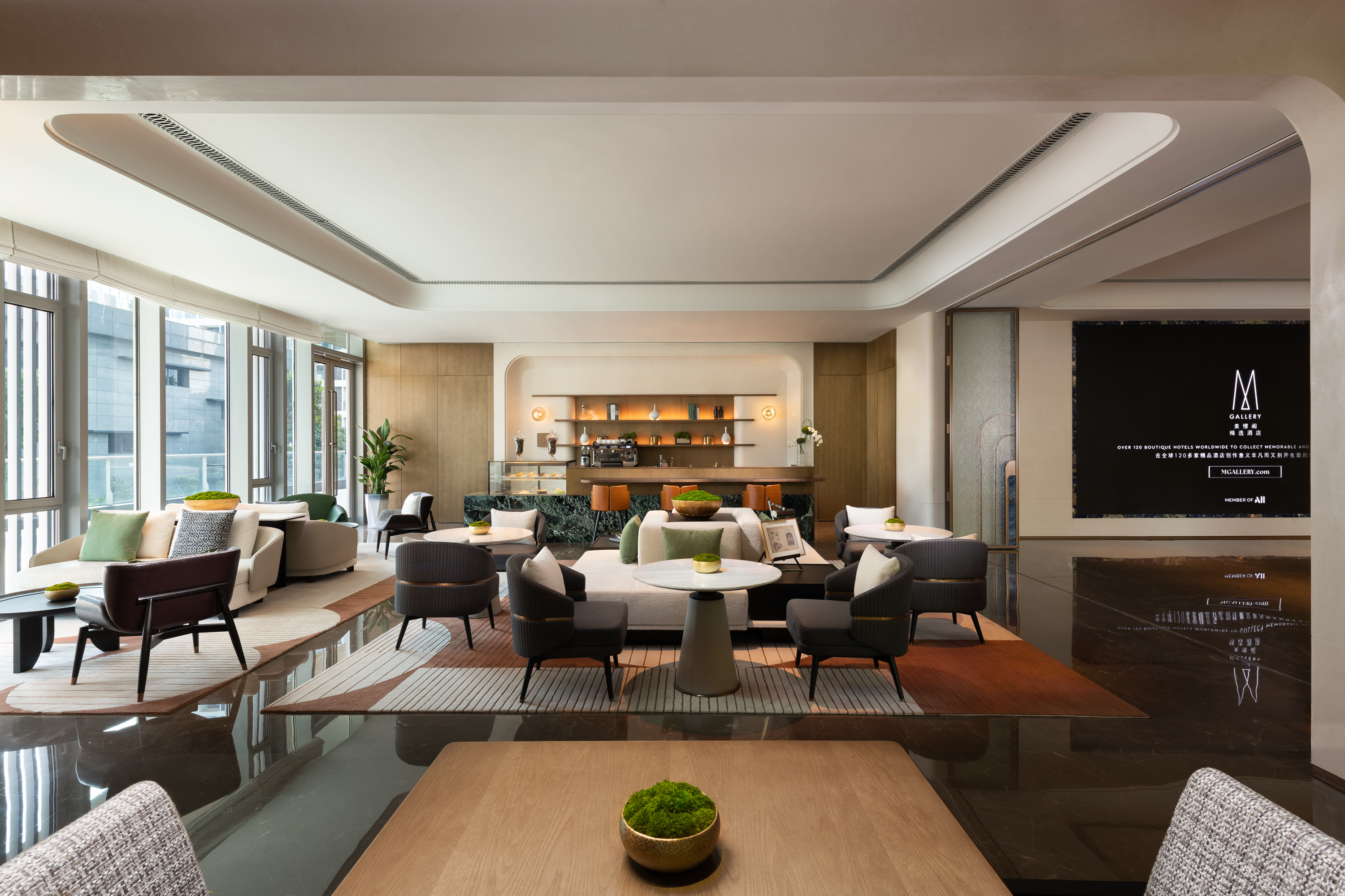 深圳时尚小镇美憬阁精选酒店·拾色大堂吧