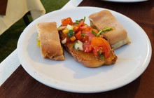 Agriturismo Torre del Cardo餐厅图片