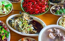 荷旺特色农家菜馆餐厅图片