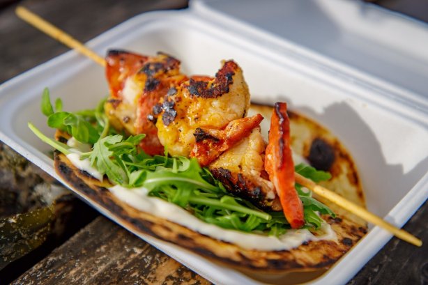 Creel & Reel Seafood Trailer