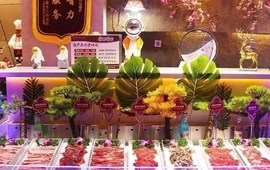 泰山新合作国际酒店自助餐