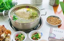 林丰野生菌肉饼鸡火锅店餐厅图片
