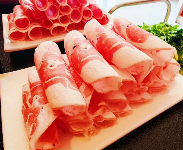 西旗羊肉火锅城美食图片