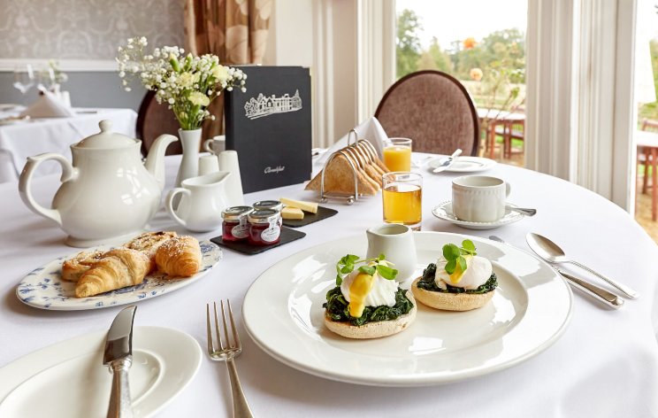 Restaurant at Flitwick Manor Hotel