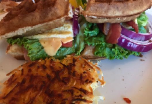 La casa del waffle美食图片