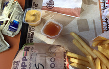 Burger king餐厅图片