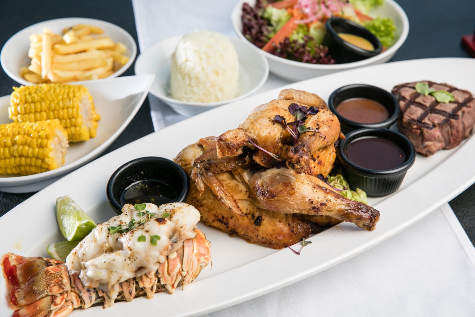 Chicken and Lobster