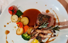Restaurant Helvetia Intergolf餐厅图片