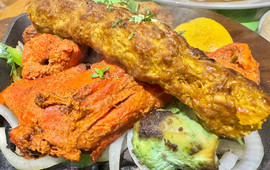 Restaurante Tandoori, Cocina India