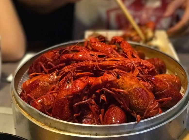 化得了笼虾馆·蓝龙·羊蝎子·烧烤·夜宵(庐江路店)
