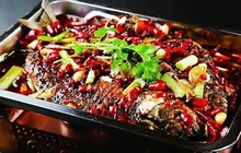 纸上烤鱼餐厅图片