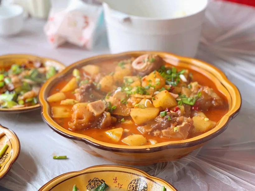 川味牛蹄馆美食图片