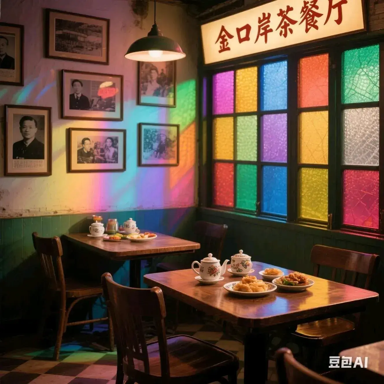 金口岸茶餐厅美食图片