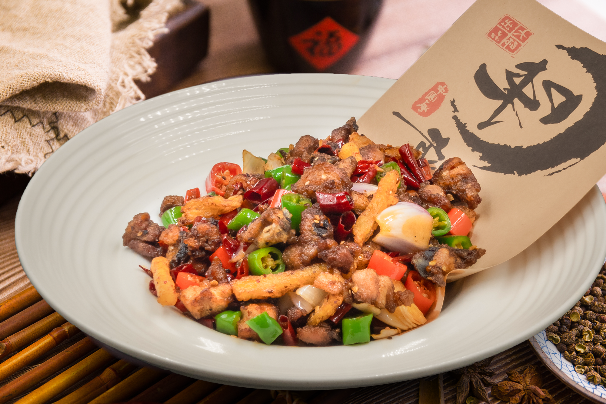 峨眉山大酒店特色美食村餐厅图片