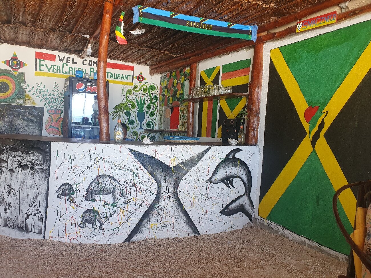 Ever Green Restaurant Uroa Beach