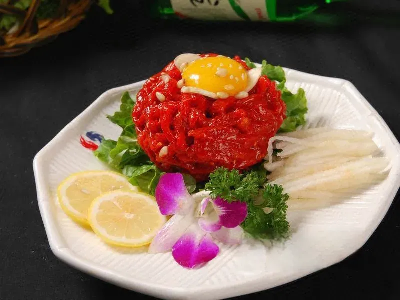 金江韩式烤肉美食图片