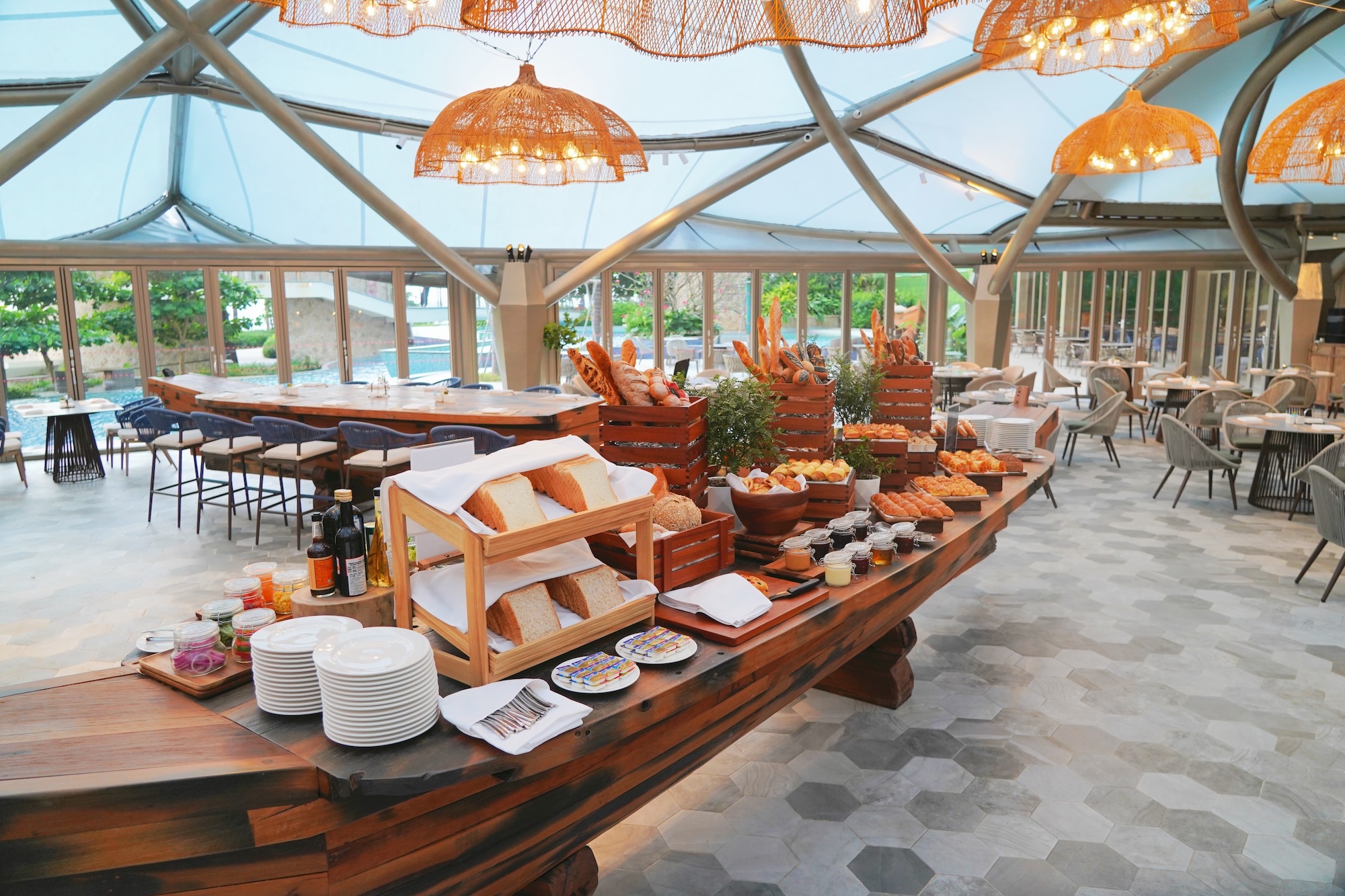 惠州惠东双月湾日出·银沙酒店·港口海鲜餐厅餐厅图片