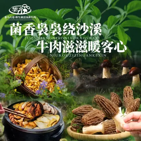 茶马古道·野生菌清汤黄牛肉(沙溪店)美食图片